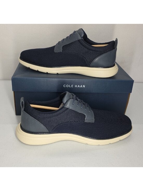 Cole Haan Grand+ Ultra Knit Oxford Men\'s 12 M Navy Blue NIB C40565 main image 4